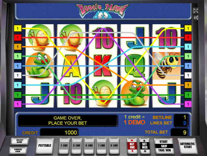 Играть в автомат Жуки