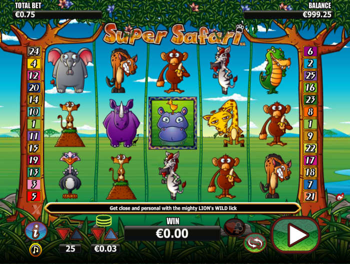 Играть в Супер Сафари
